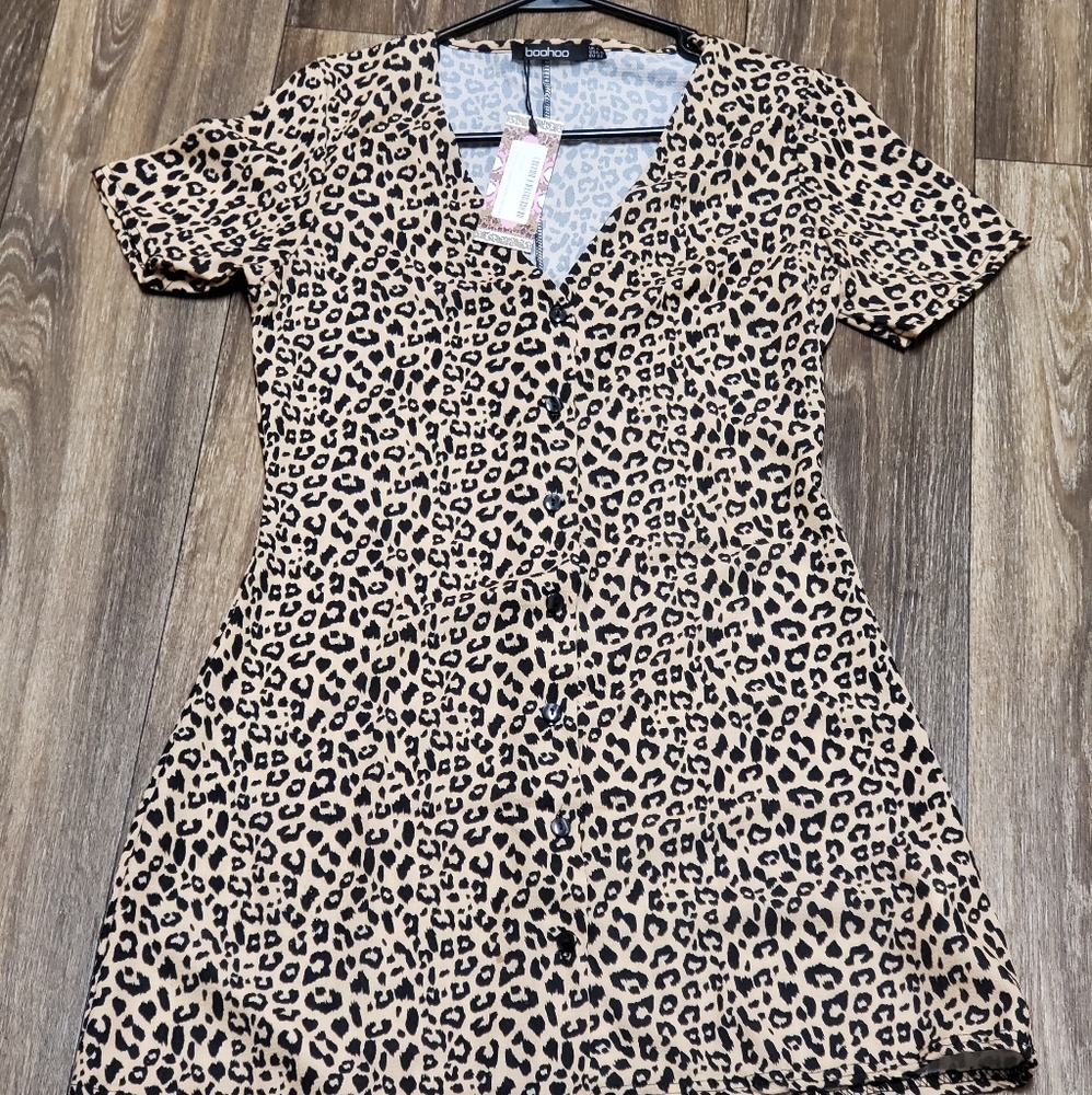 Leopard Print Dress